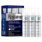 Rogaine Foam for Men 5% Minoxidil Hair Regrowth Treatment, 3 Month Supply